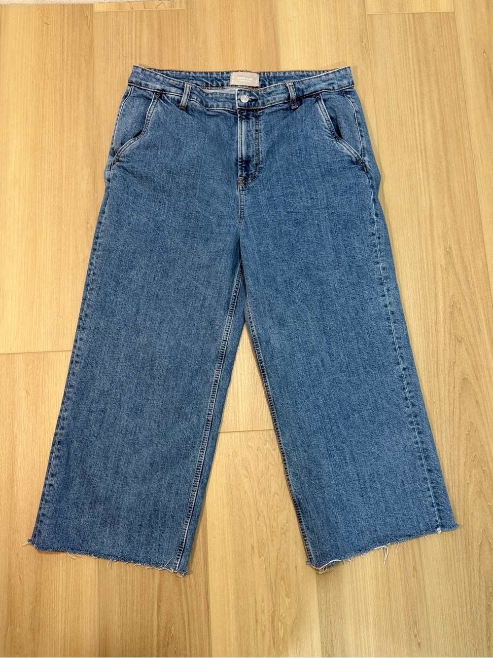 Everlane the Wide Leg Crop Jean—Size 33